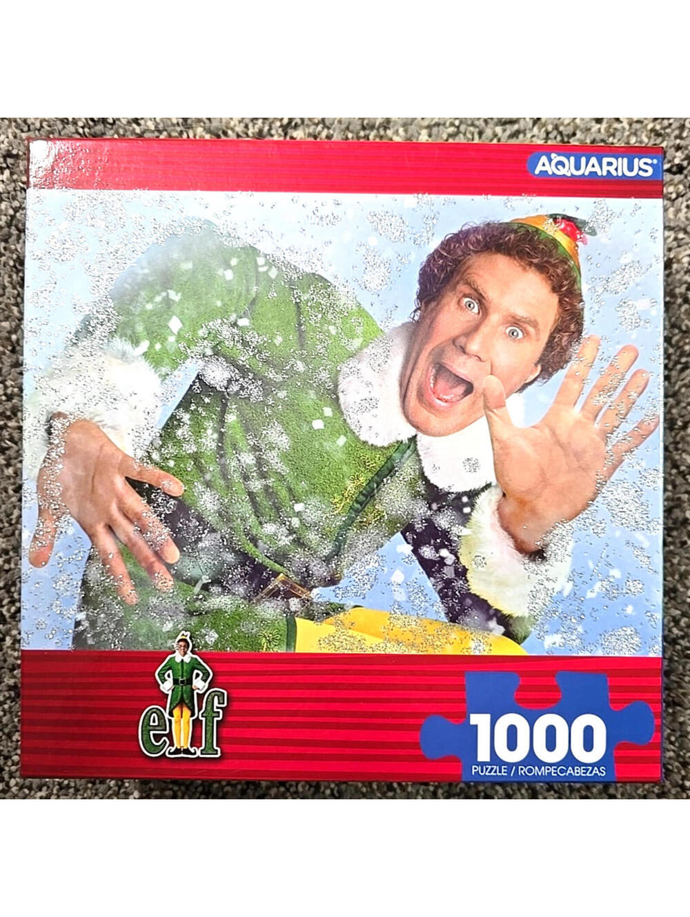 Aquarius Elf 2025 Christmas Party 1000 Pc Puzzle Glitter